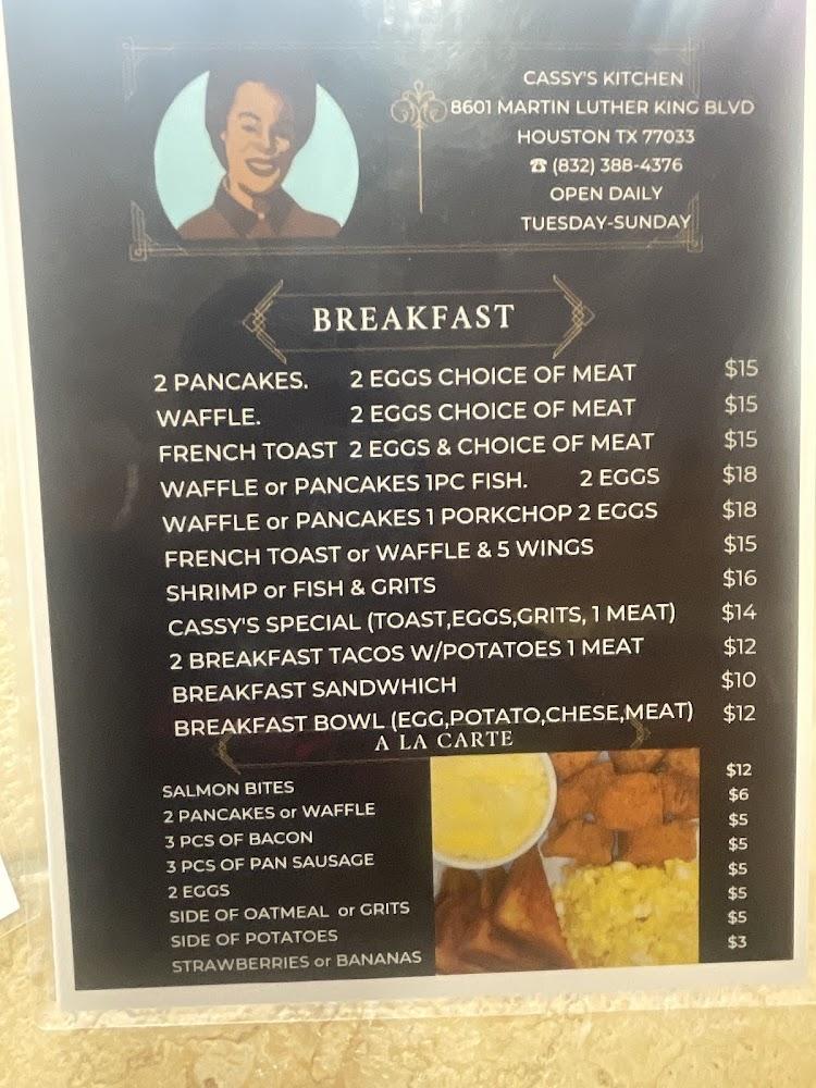 Cassy's Kitchen Menu image 4
